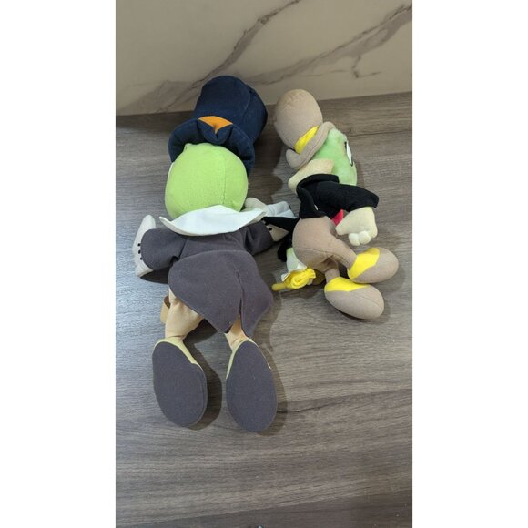 Vintage Walt Disney Jiminy Cricket Plush Puppet Disneyland  Doll Set 15" 10" - Picture 2 of 8